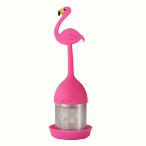 Infuseur à thé flamant rose